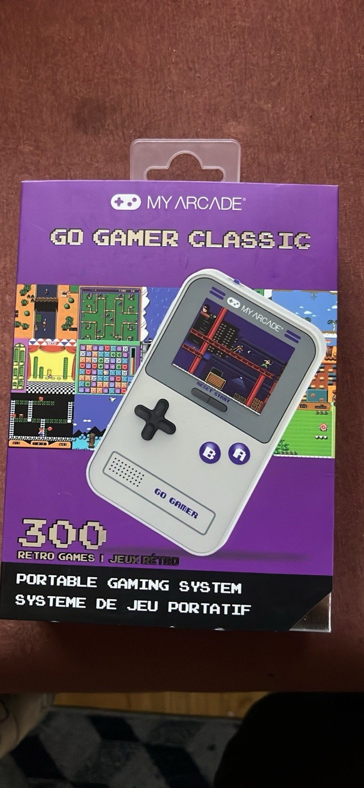 My Arcade Go Gamer Classic 300 Retro Games Portable Gaming System NEW BOX