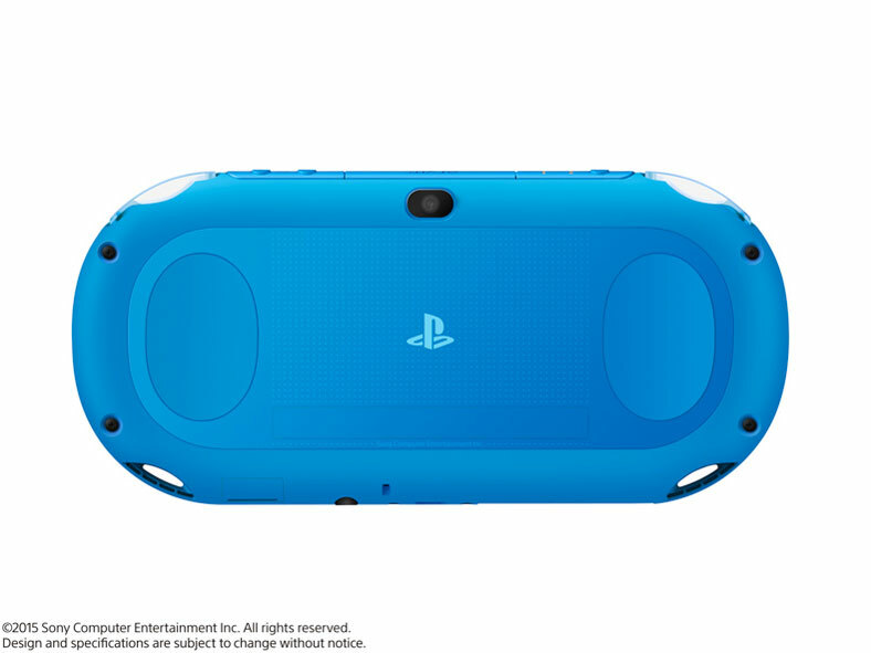 USED PS Playstation vita Wi-Fi model AQUA BLUE PCH-2000 ZA23 JAPAN only console