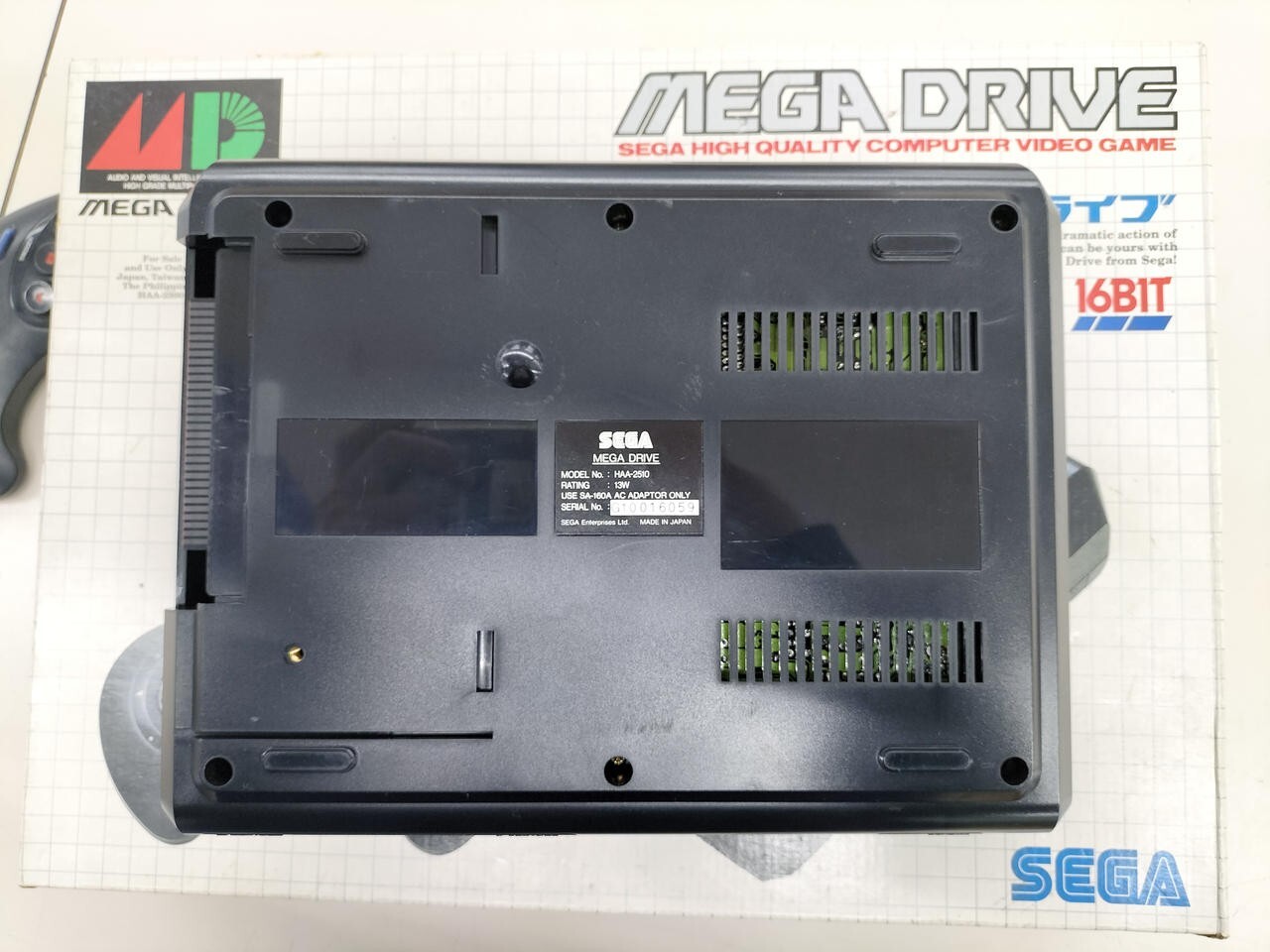 Mega Drive Console System Boxed Ref B10005864 Tested SEGA HAA-2510