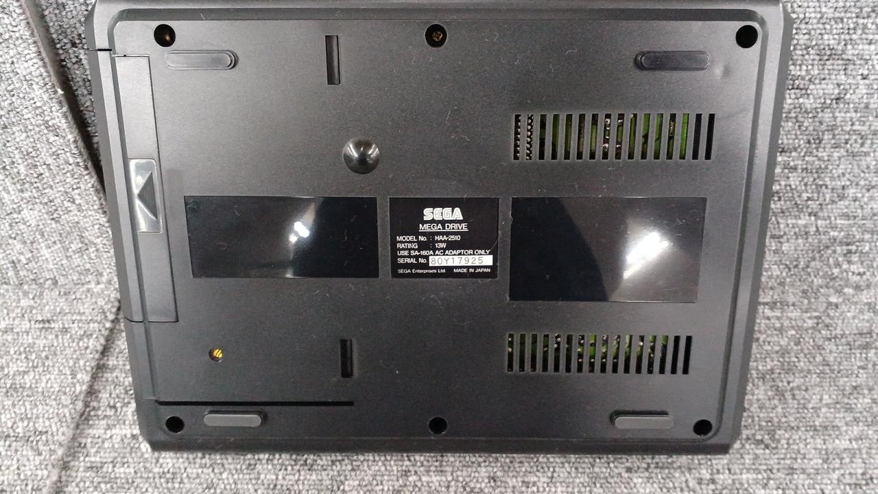 Mega Drive Model number HAA 2500 SEGA