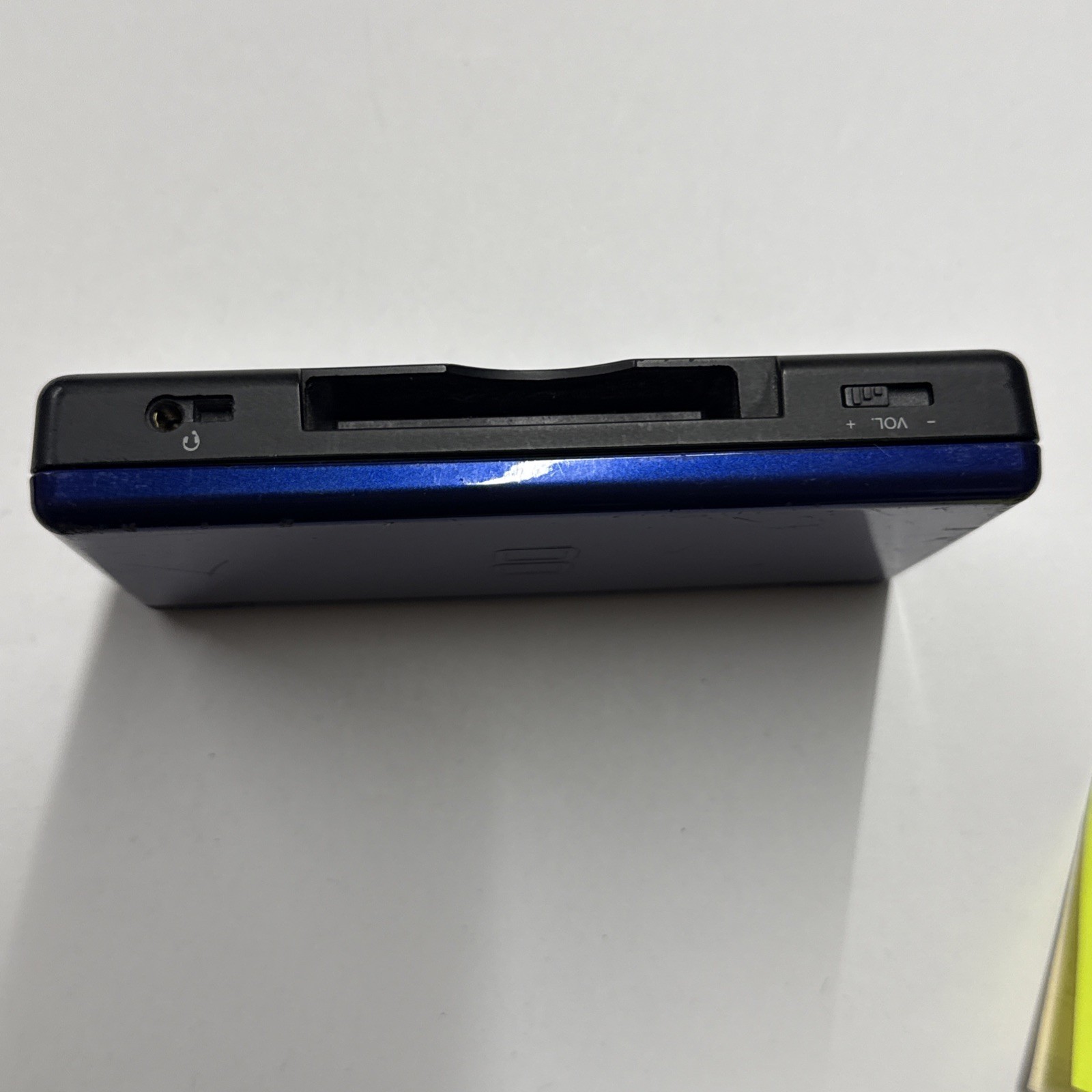 Defective – Nintendo DS Lite Handheld System – Cobalt Blue Black No Power 0729