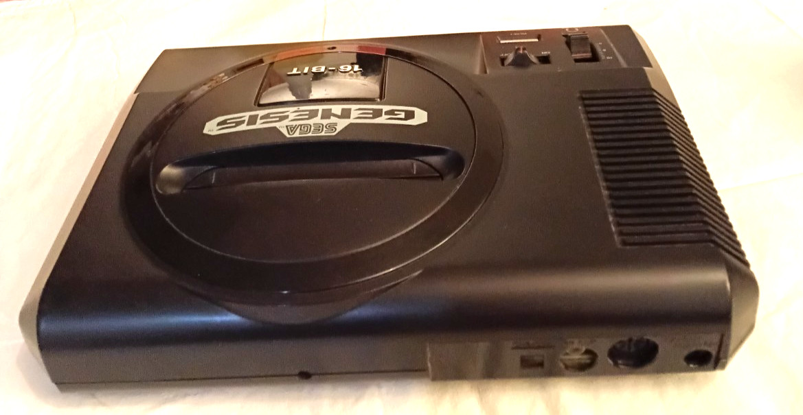 Sega Genesis 1 Console Model 1601 16-Bit With Sega Power Supply Work Perfectly!