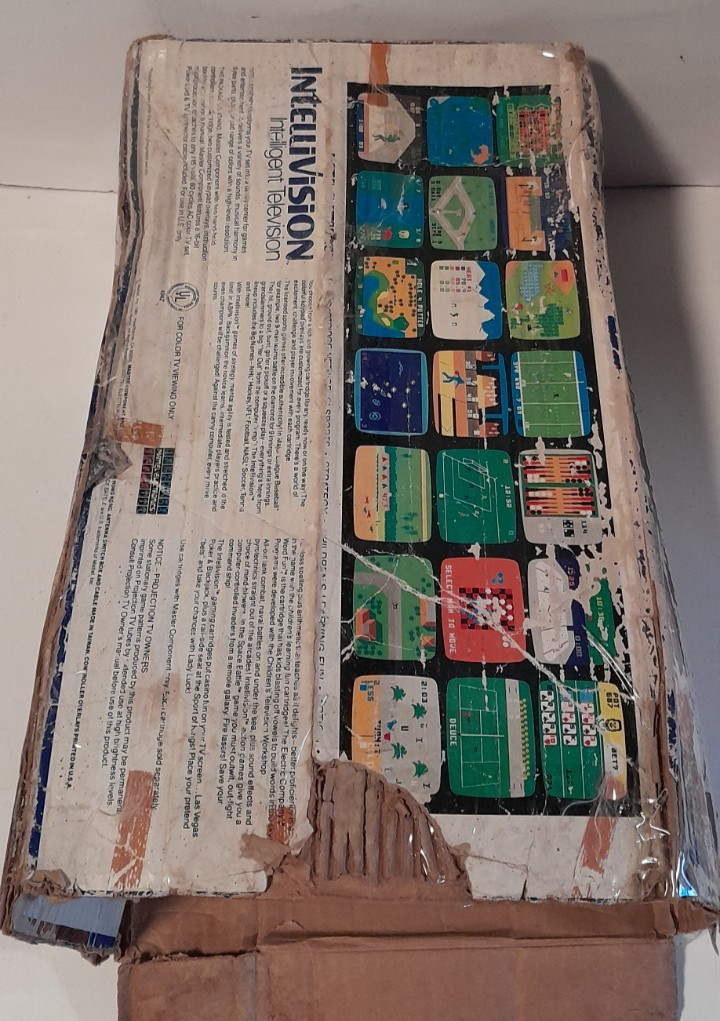 Intellivision Video Game console Bundle With Box Chord and Manual