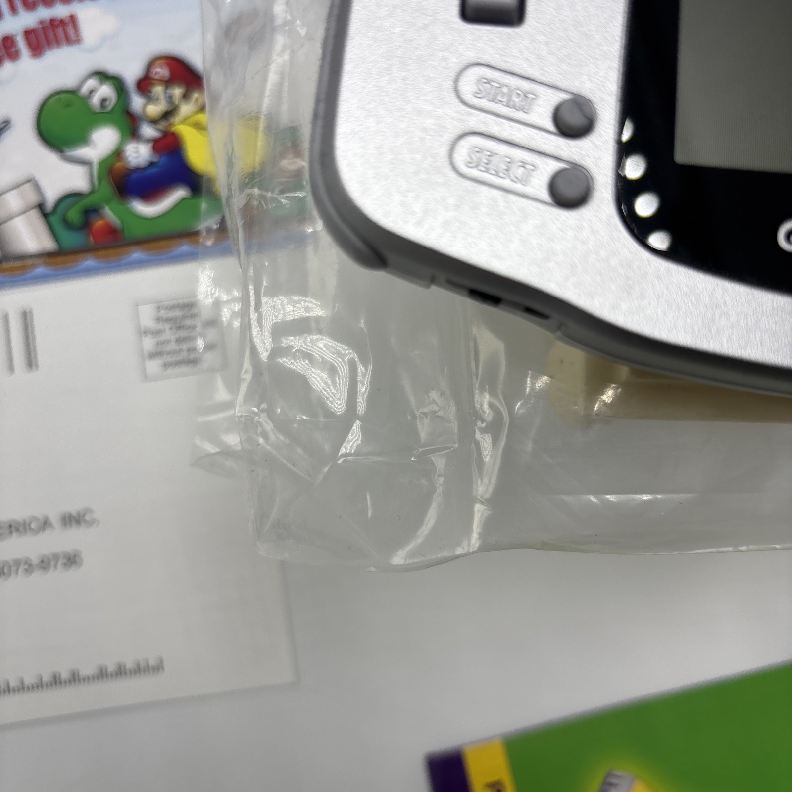 Nintendo Game Boy Advance GBA Console Limited Edition Platinum