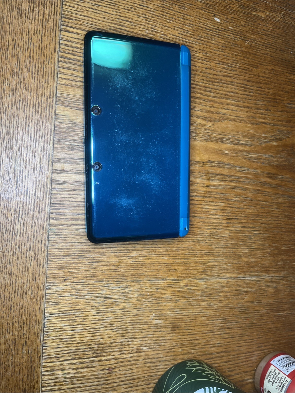 Original Nintendo 3DS Handheld System Aqua Blua (Great Used Condition) Japanese