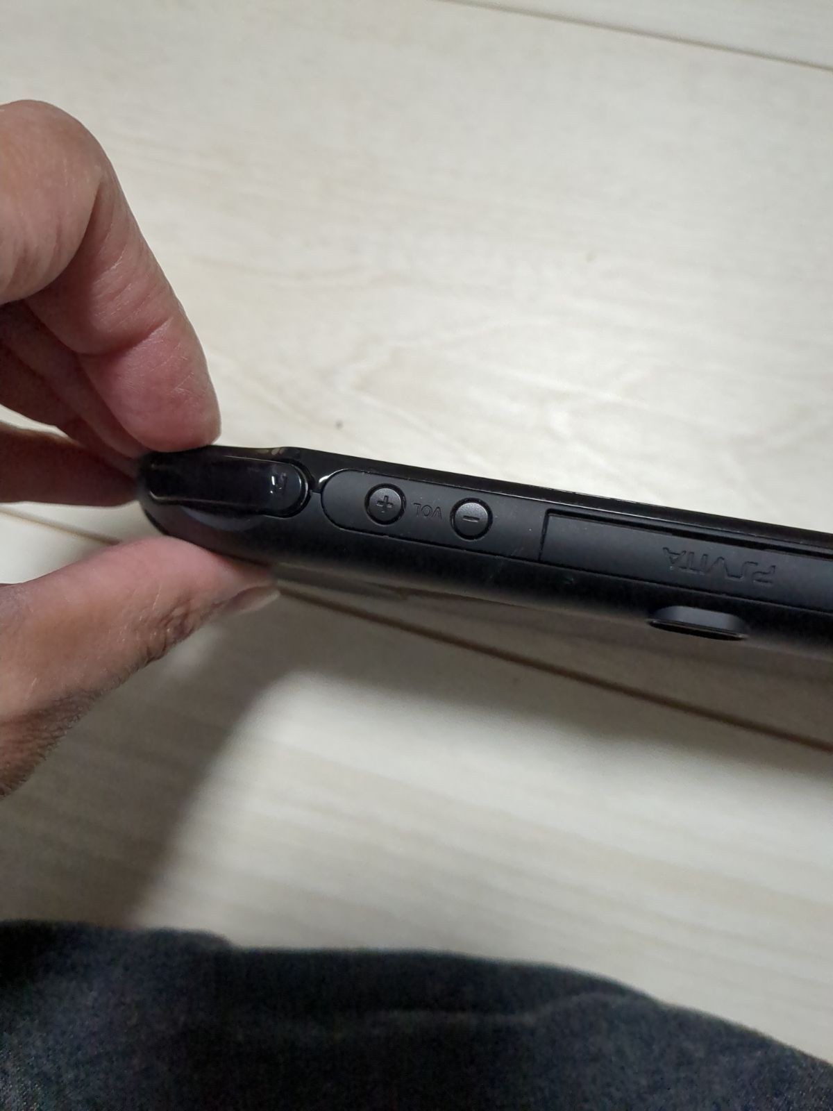 PSVITA Black Console Only Tested Small Scratches on Back PlayStation Vita