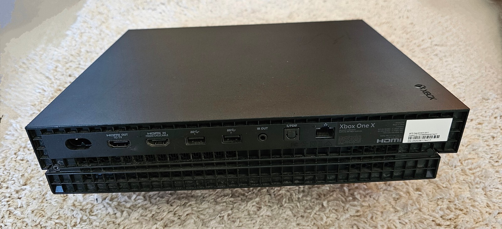 Microsoft Xbox One X 1TB Home Console – Black