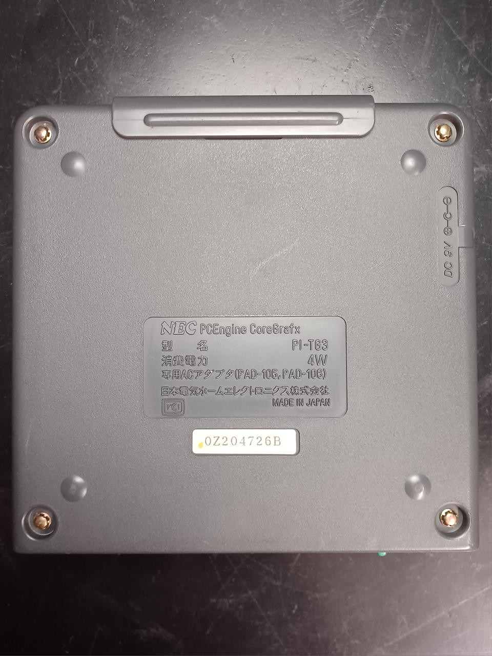 PC Engine Model PI TG3 NEC