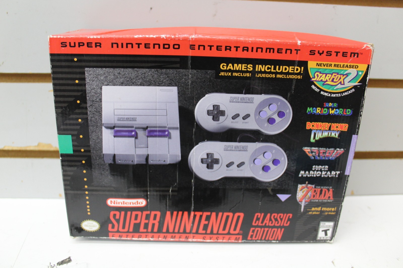 Super Nintendo SNES Classic Mini Edition Game Console