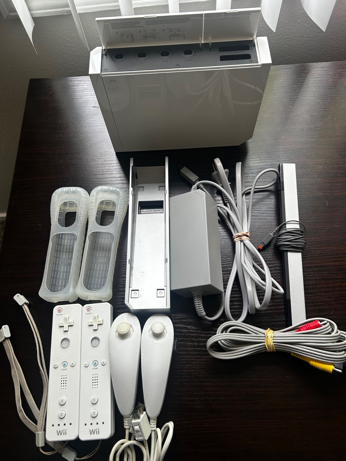 OEM Nintendo Wii System Bundle Console White TESTED Complete