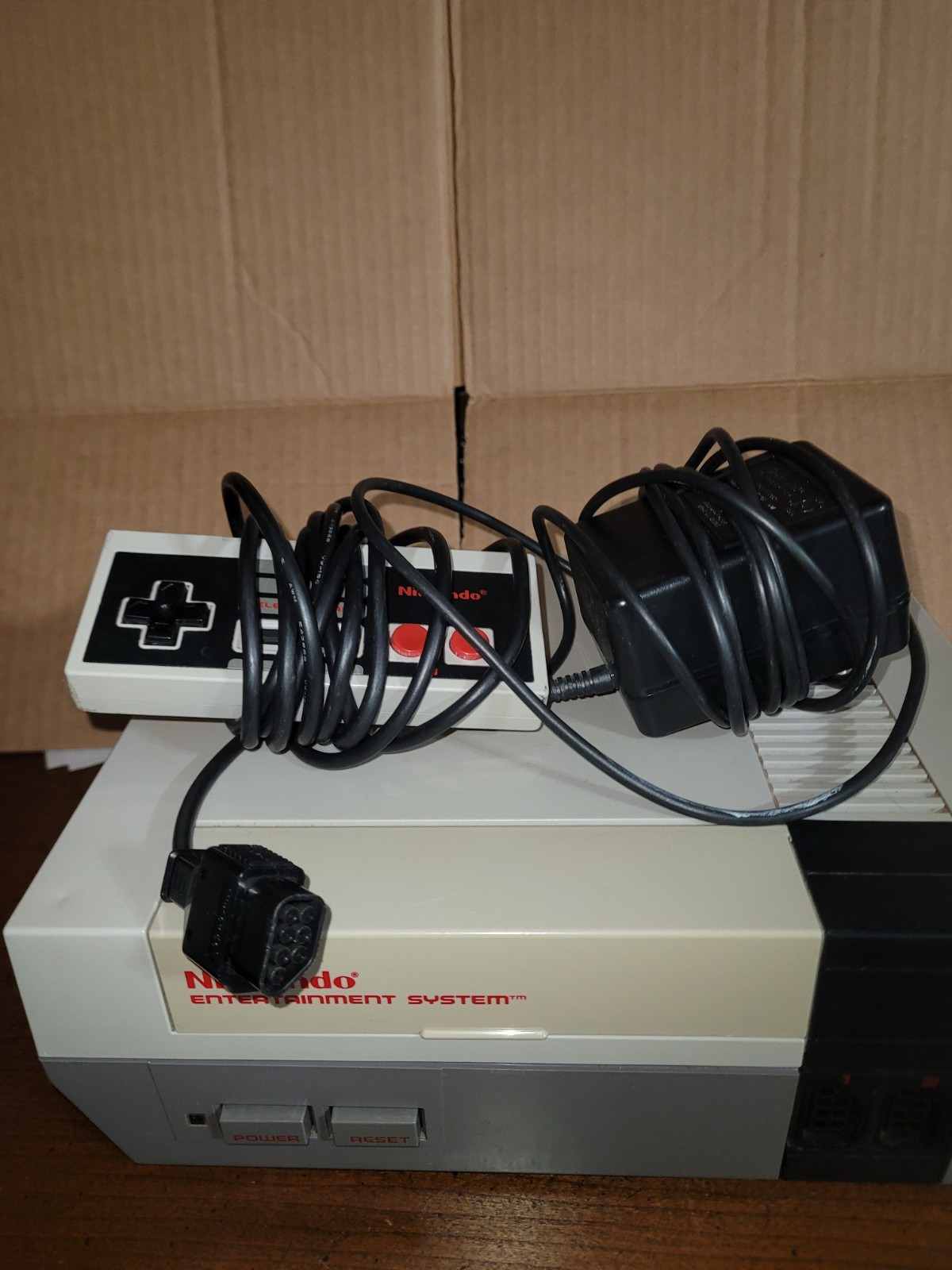 Nintendo Entertainment System Home Console – Gray- Tested Works/ No Games Includ