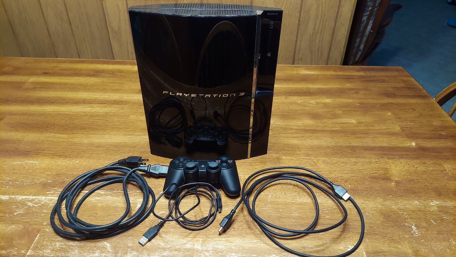 Sony PlayStation 3 60GB Console – CECHA01 Fully Backwards Compatible 1TB HDD