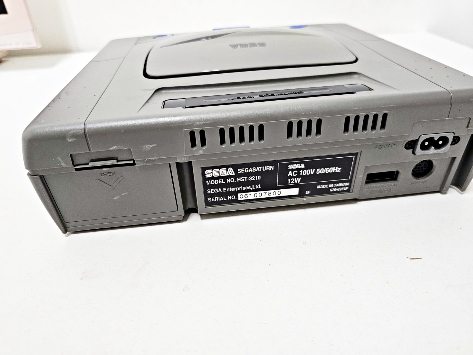 Sega Saturn Console Grey 800 Japan
