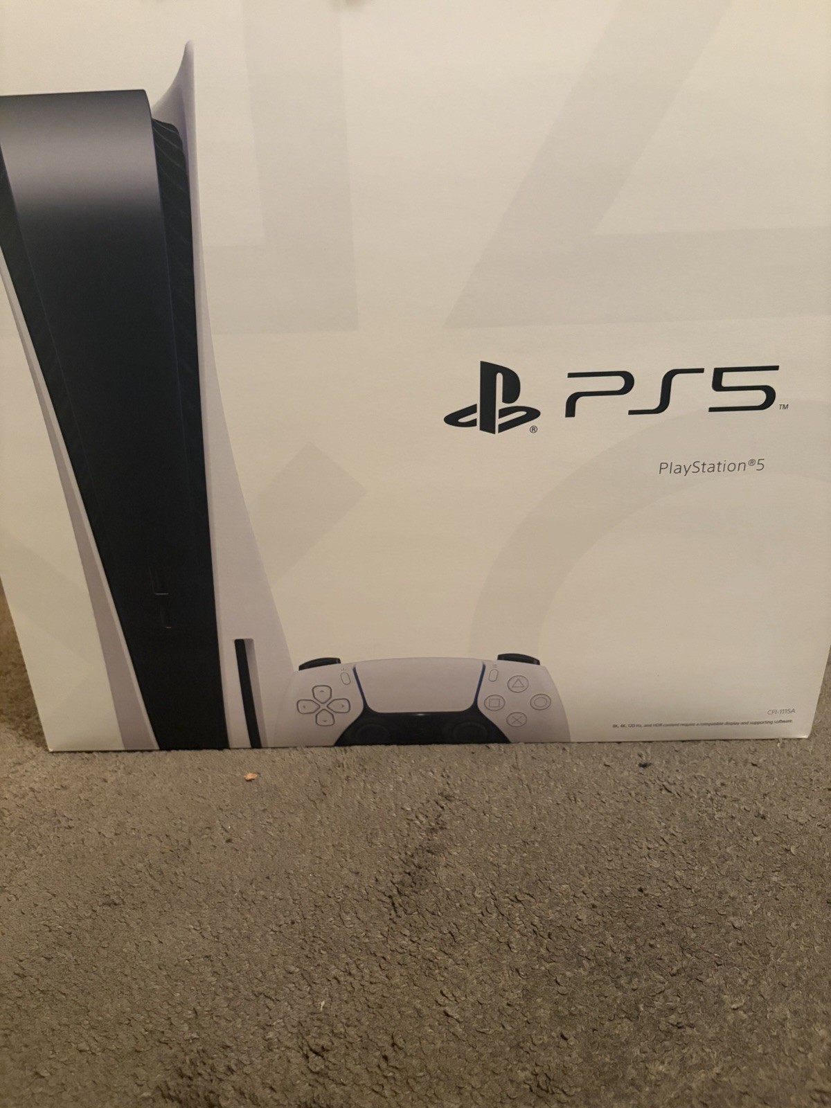 Sony PlayStation 5 PS5 Console 825GB 4K Wi-Fi HDMI White/Black CFI-1115A