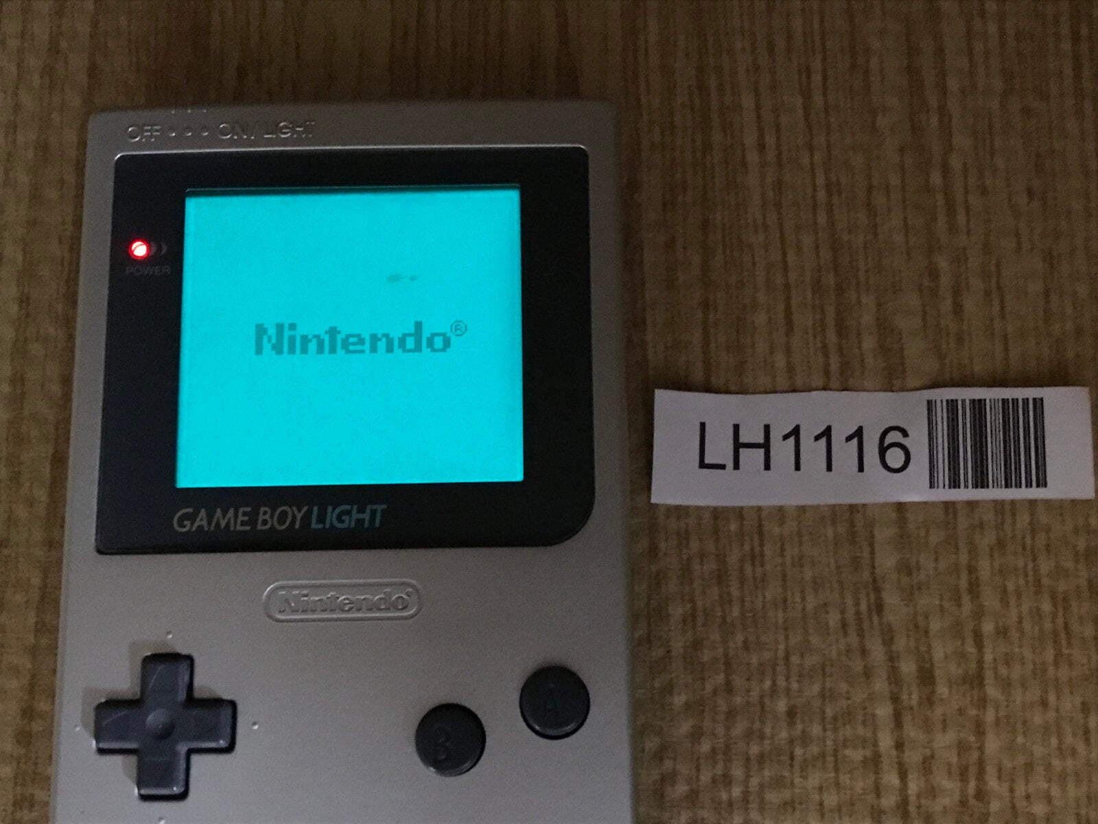 GameBoy Light Silver Console Nintendo Japan – Tested Working LH1116