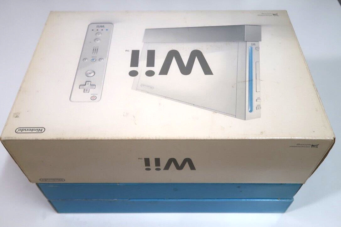 Nintendo Wii Console SET　White　NTSC-J　RVL-001　Japanese　tested［A-7］