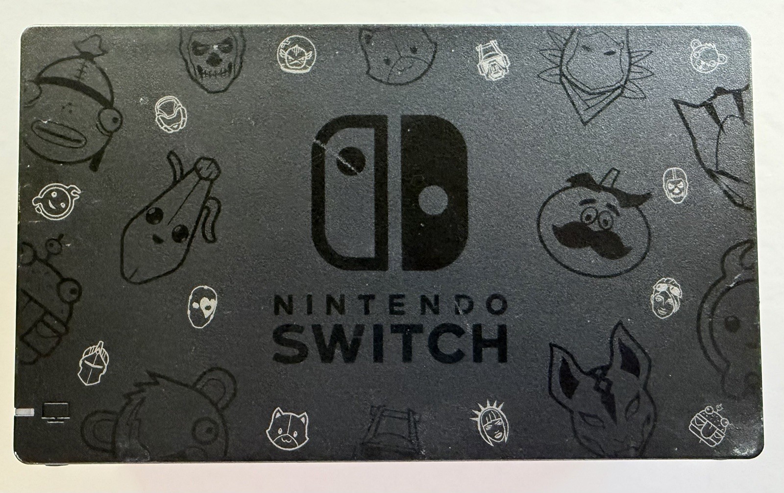 Nintendo Switch Fortnite System Console w/Neon Yellow & Blue Joy-Cons & Extras