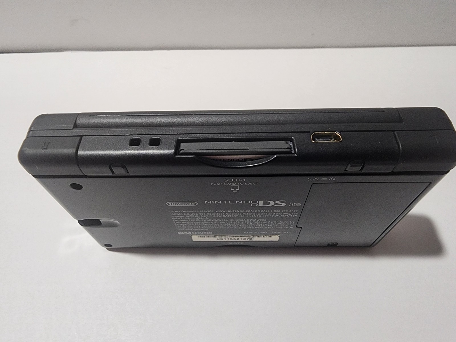Nintendo DS Lite Handheld System – Onyx Black with 3 games