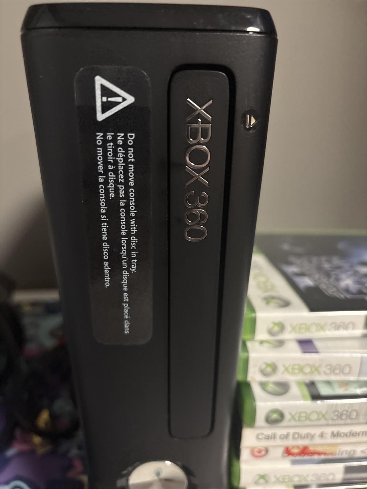 Microsoft Xbox 360 250GB W/ 2 Controllers, 11 Games Fully Tested