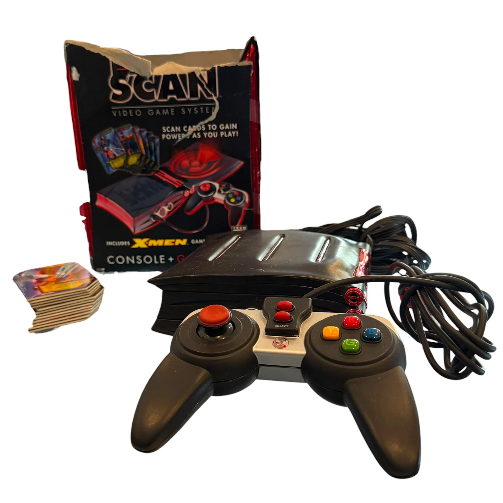 Mattel – Hyper Scan Video Game System 2006 w/ X-Men Cards