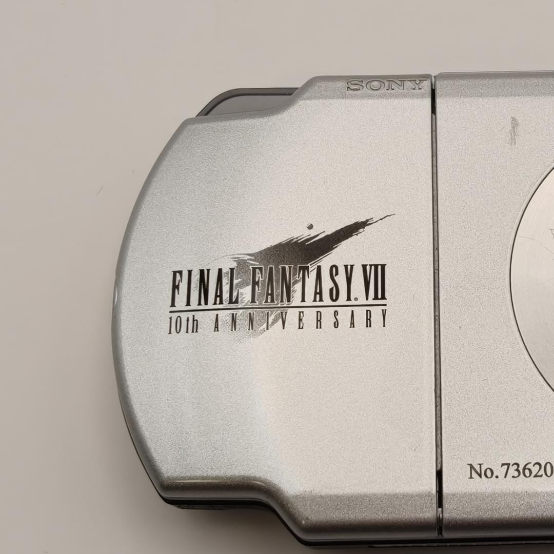 Sony PSP 2000 Crisis Core: Final Fantasy VII Bundle 64MB Silver Handheld System