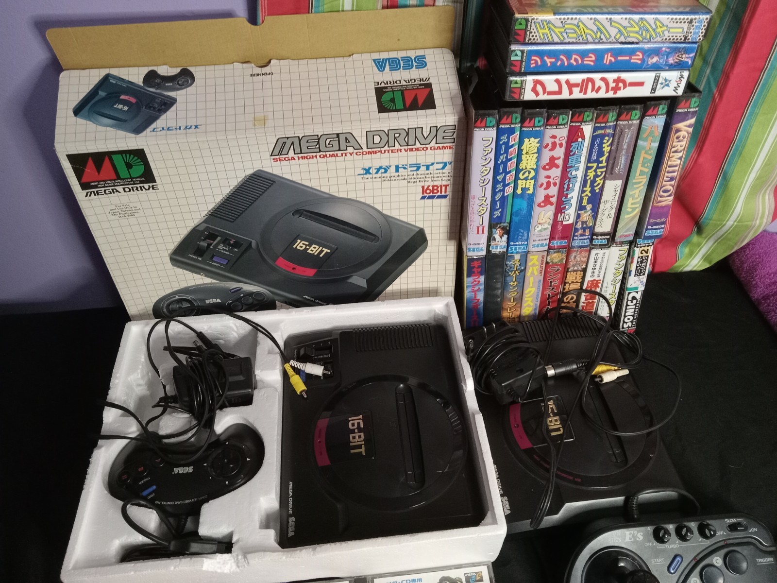 Sega Mega Drive Bulk Lot System Console Controller Games (READ DESCRIPTION)
