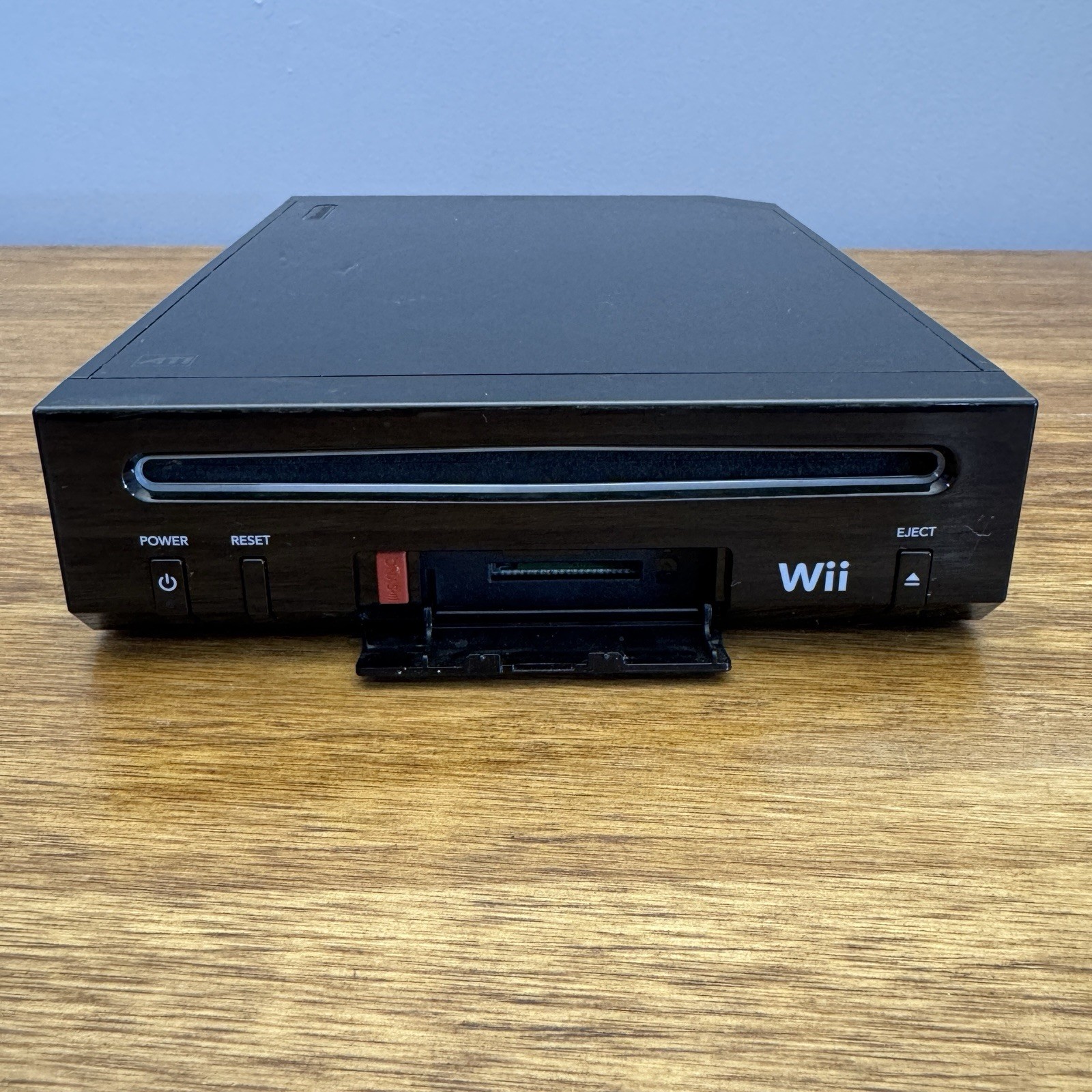 Nintendo Wii Replacement Console Only Black RVL-101 (USA) Tested Working