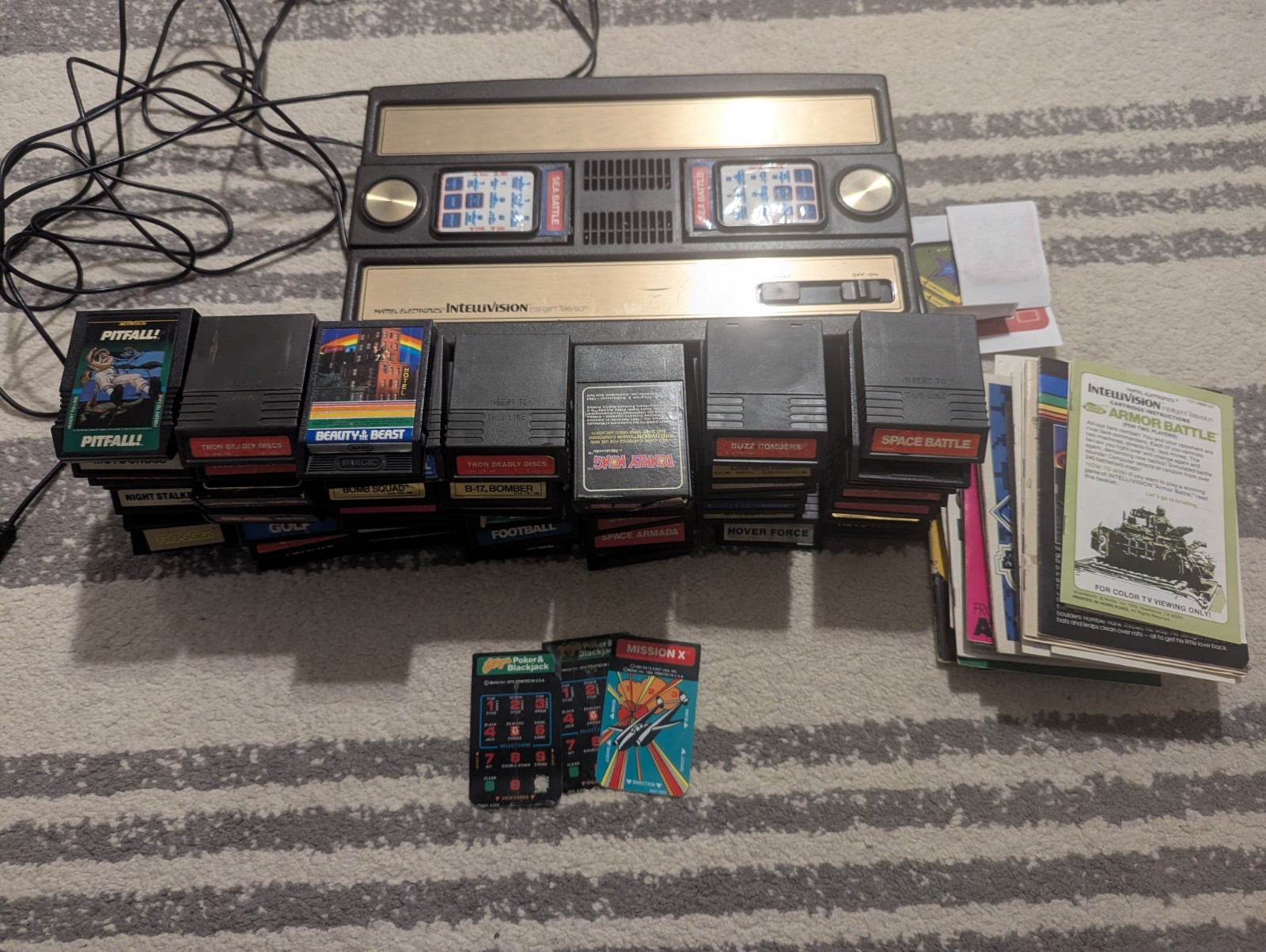 Intellivision Intelligent Television Console w/ 51 Games – Model 2609 – Works