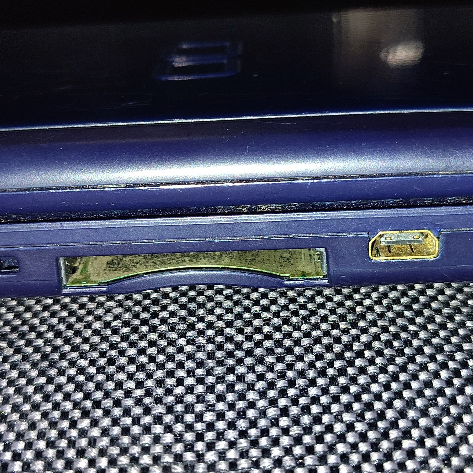 Nintendo DS Lite Console Enamel Navy Blue Japanese Version can change to English