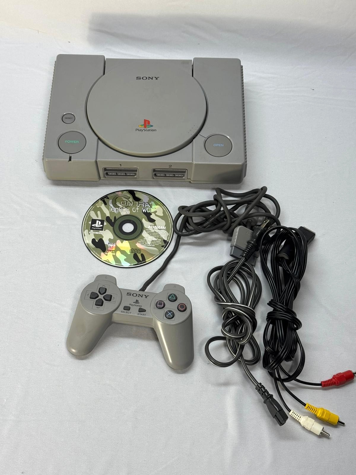 Sony PlayStation PS1 SCPH-9001 Game Console Bundle