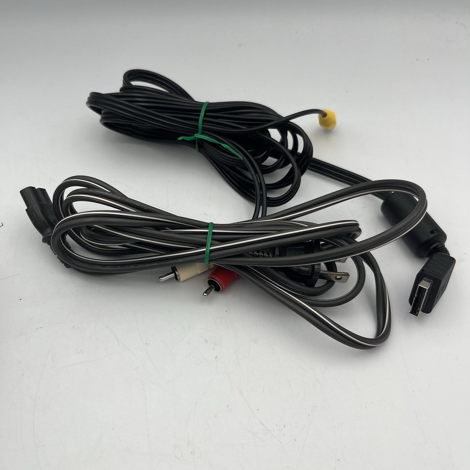 PS1 PlayStation 1 Console Bundle DualShock Controller Cables, Game, Memory Card