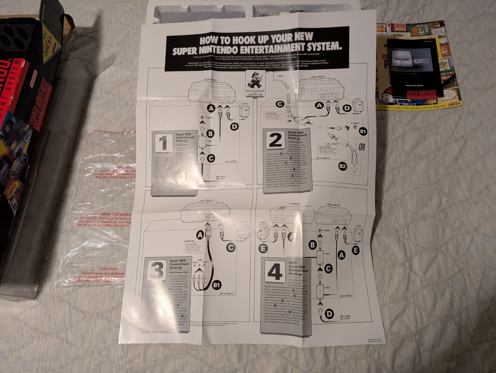 Super NES Super Game Boy Set (Nintendo SNES, 1994) Authentic – Complete CIB