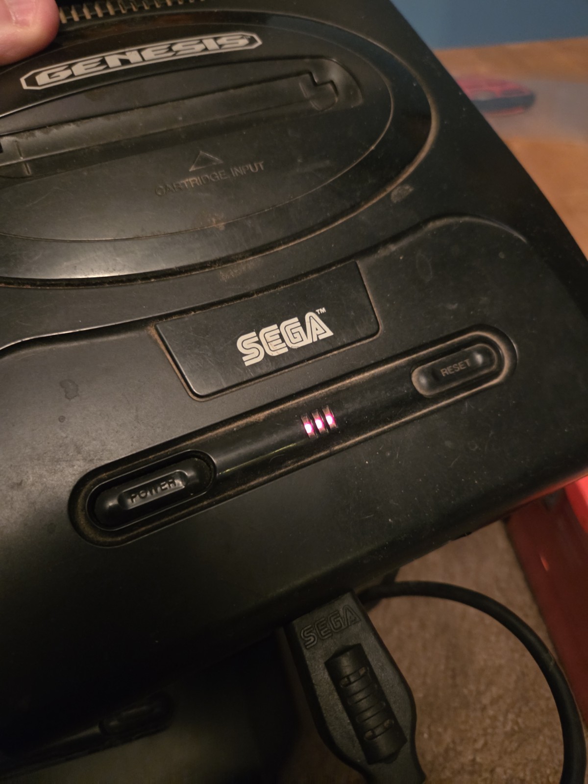 Sega Genesis Console System Read Description