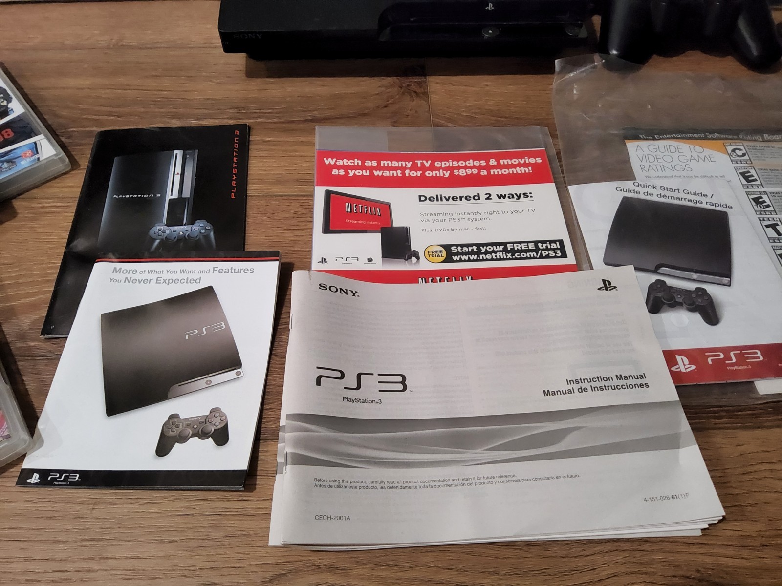 Sony Playstation 3 Slim Console, PS3 System, 120GB, Complete with Box CECH-2001A