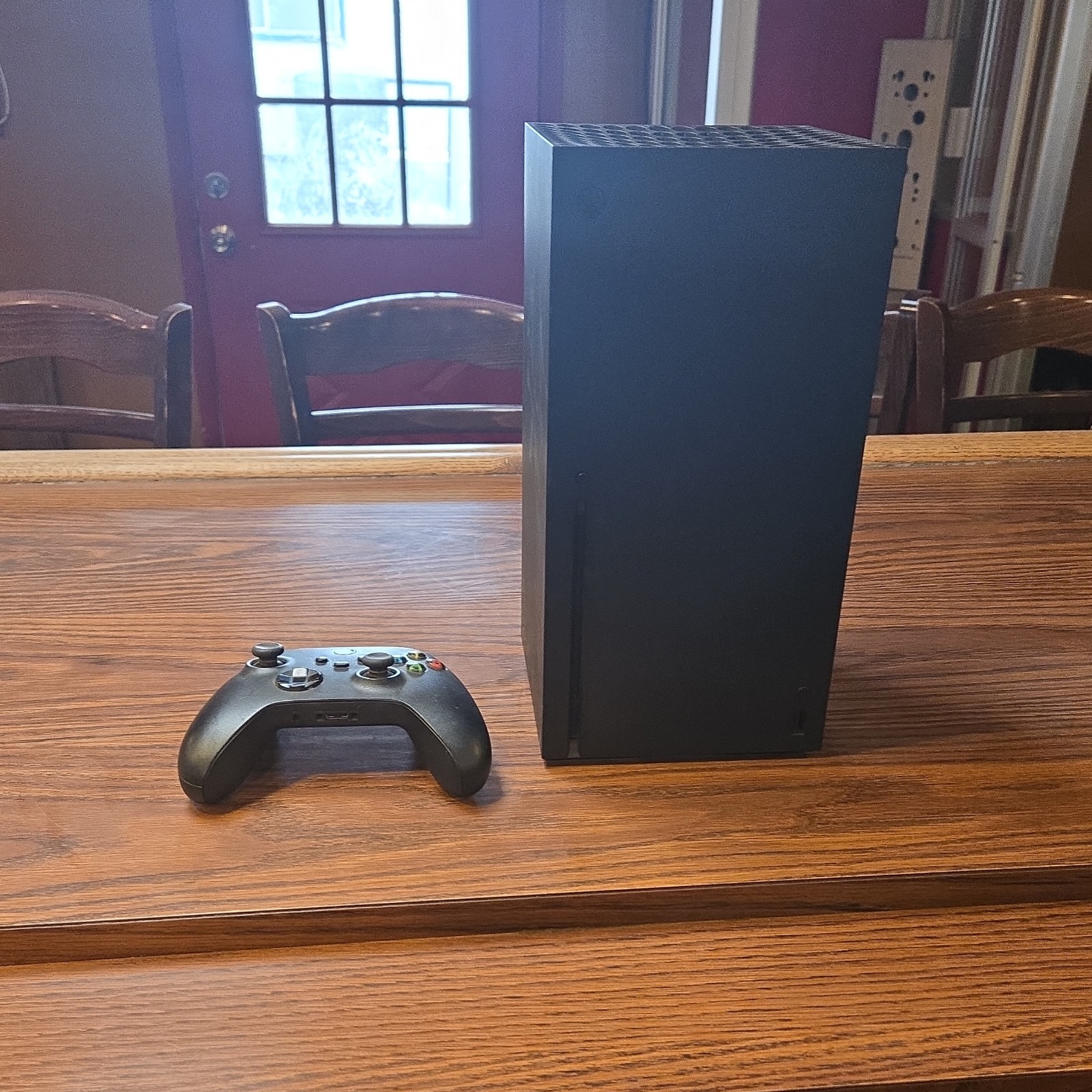 Microsoft Xbox Series X Home Console Black Wi-Fi Capability with Controller