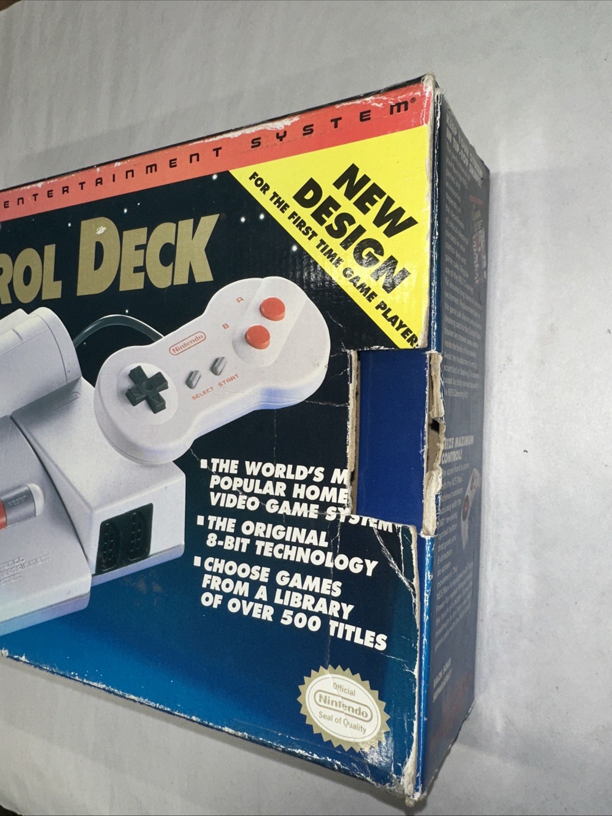 Nintendo NES Top Loader Console System Control Deck – BOX ONLY – No Console