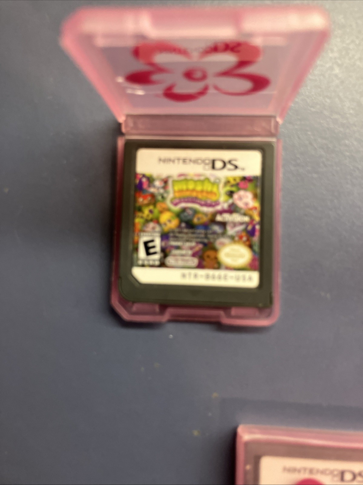 Nintendo DS Lite Pink Bundle! Carrying Case, 4 Stylus, USB Charger & 7 Games