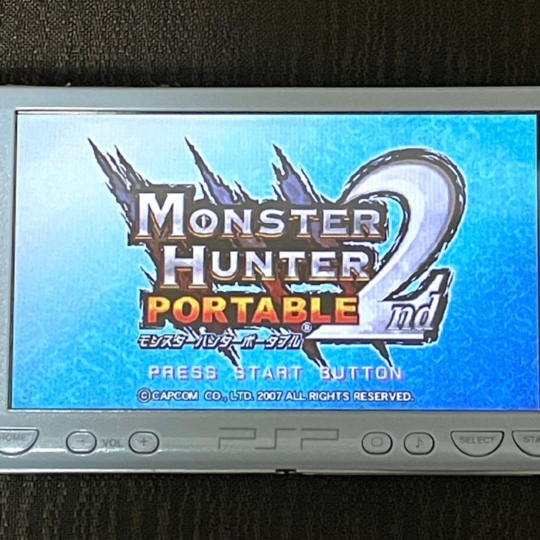 Monster Hunter Portable & 2nd & 2nd G & 3rd set Sony PSP Japan Tested