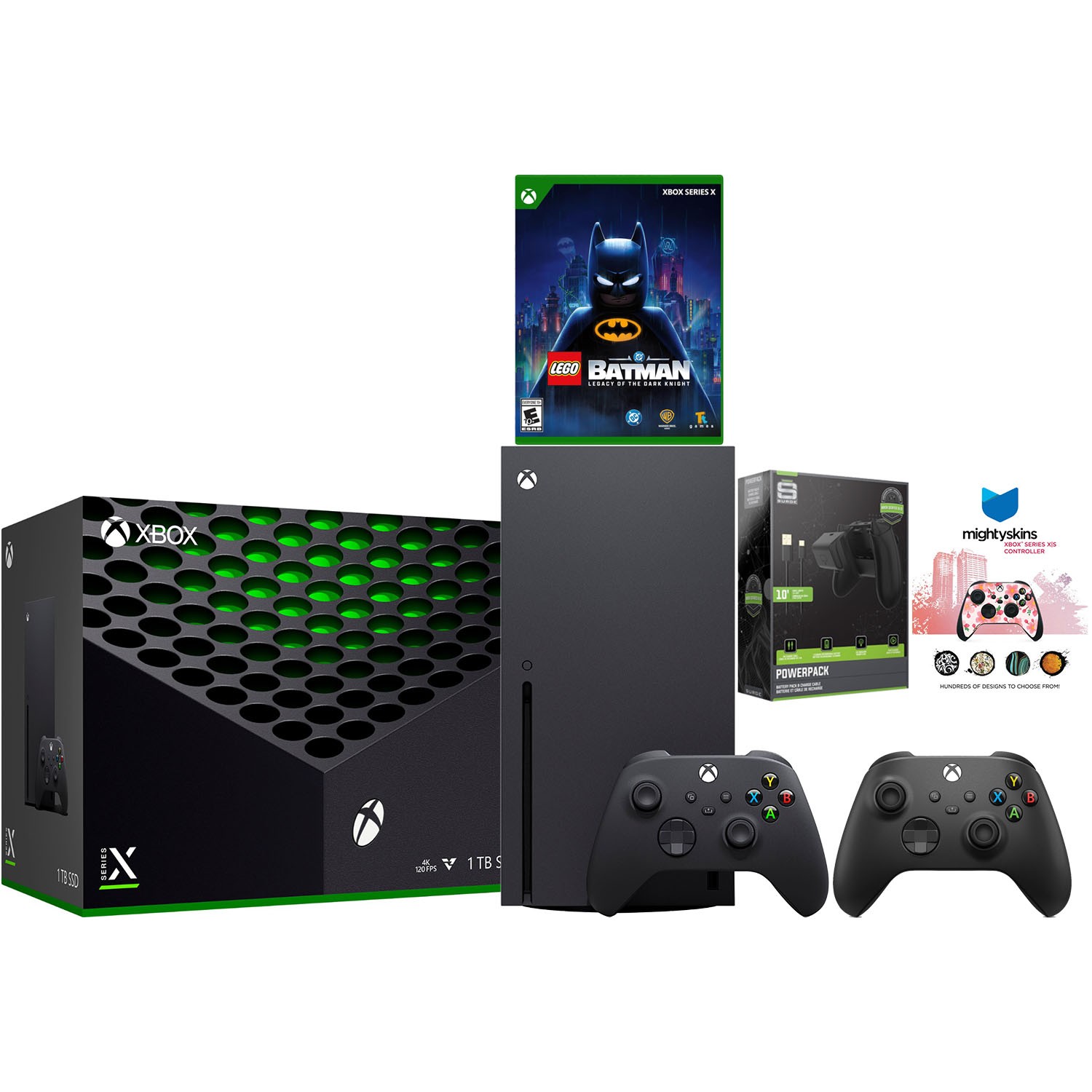 Xbox Series X 1TB Disc + Extra Controller + LEGO Batman – Carbon Black