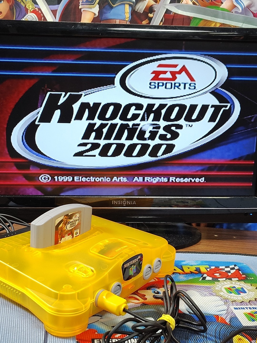 🔥Nintendo N64 Console Transparent Neon Orange Bundle Region Free🔥