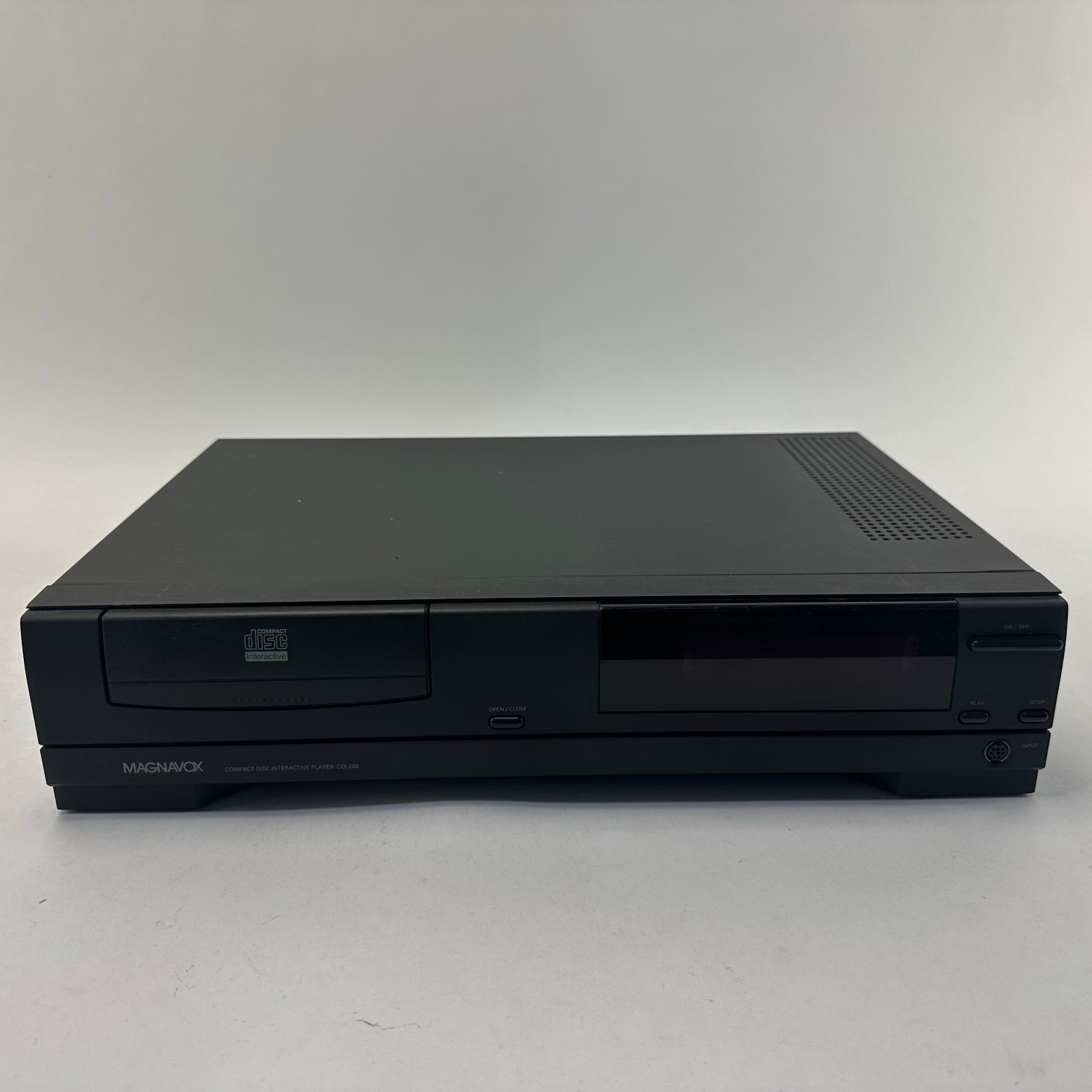 Magnavox CDI 200 Compact Disc Interactive Player w/ Remote Works Read Desc.