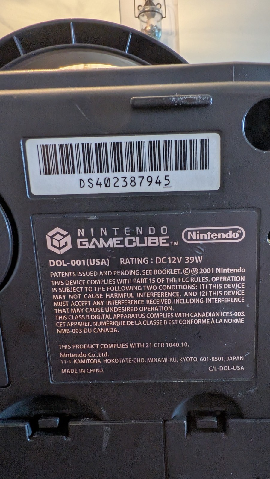 Working DOL-001 GameCube Console With Controllers, Memory Cards, Mario Sunshine