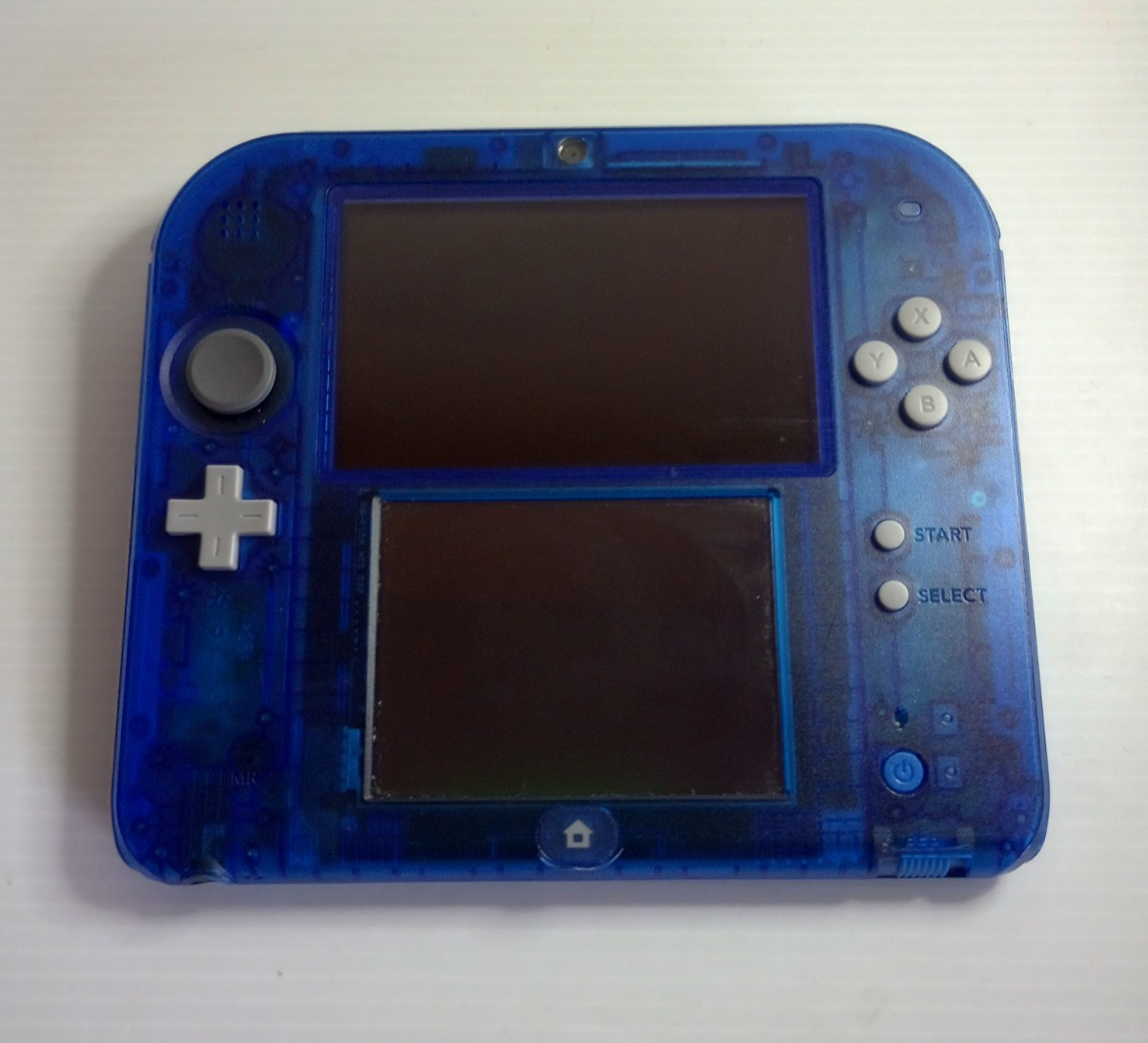 Crystal Blue Nintendo 2DS Handheld Console Toys R Us Exclusive Good Condition