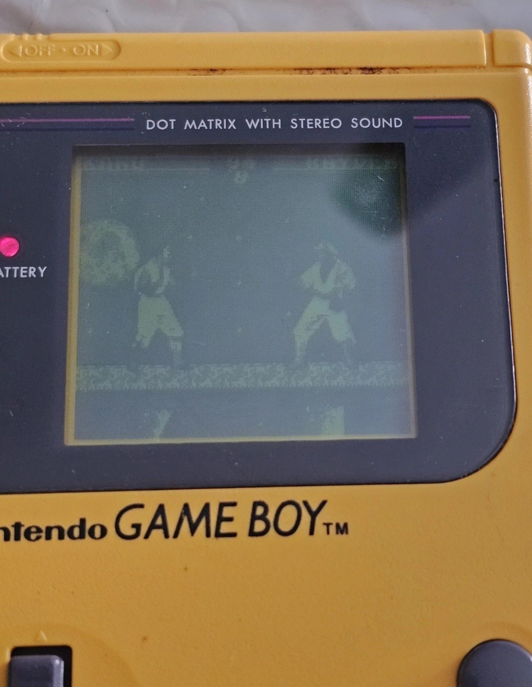 Nintendo Game Boy DMG-01 Console – Yellow Edition – Tested Working Play It Loud