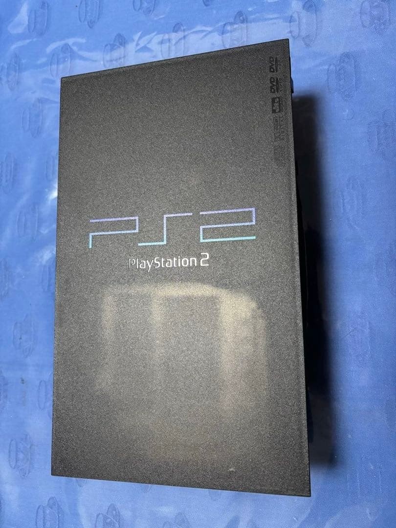 [Rare, in excellent condition] PlayStation 2 console, Midnight Black, in box