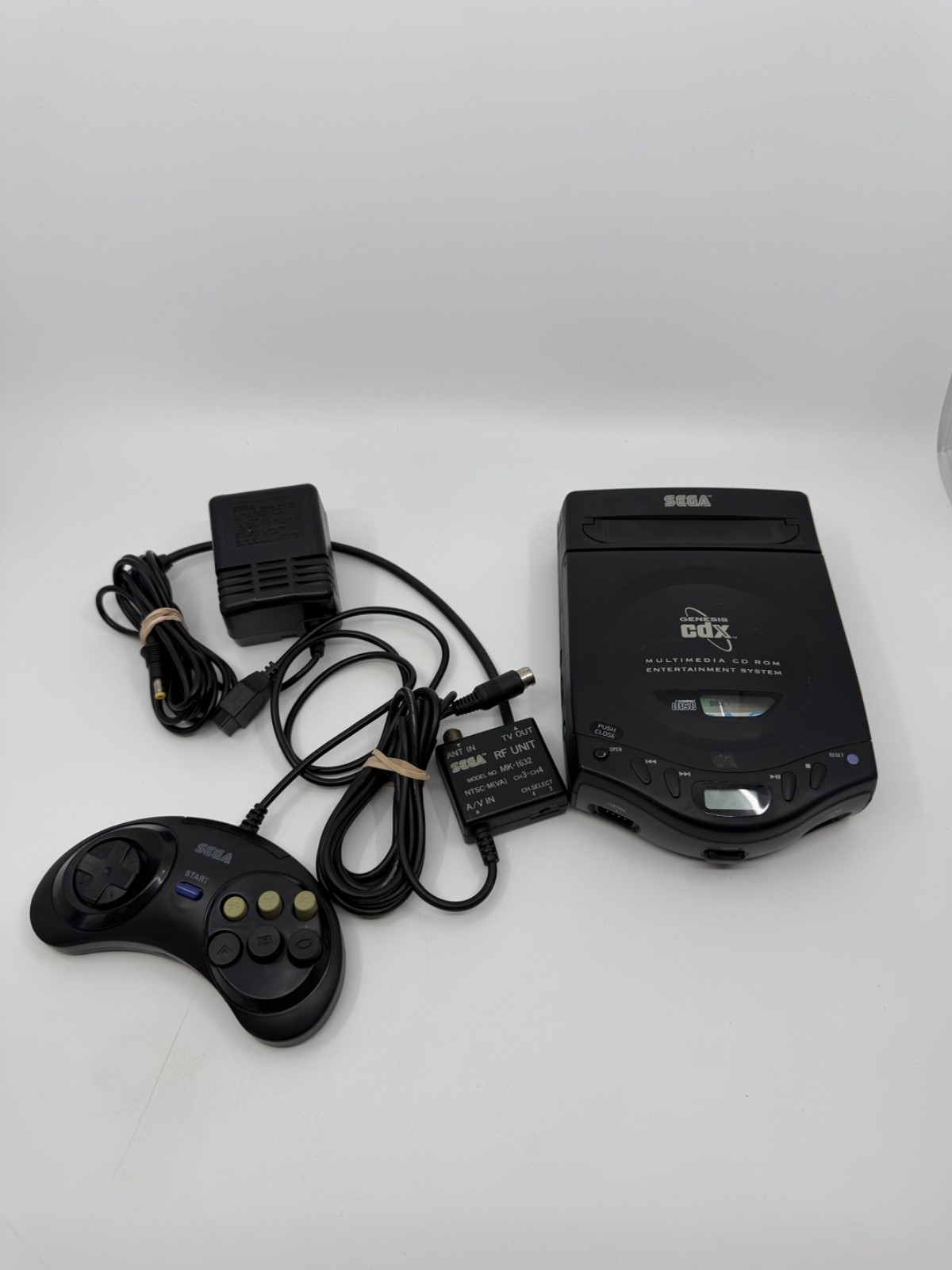 Sega Genesis CDX Console Mk-4121. TESTED WORKING FULLY FUNCTIONAL