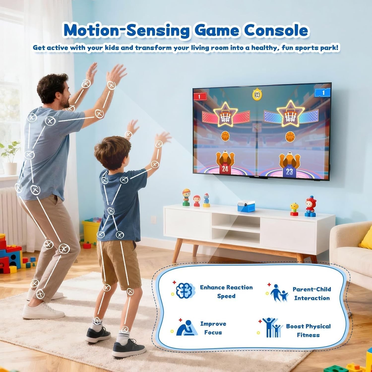 Dynamic MotionX Game System: 41 Updated Games for Indoor Family Adventures