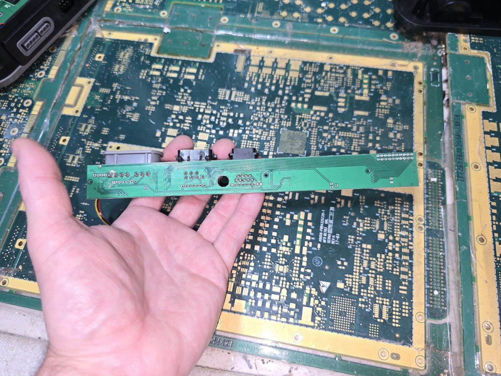Hyperkin Retron 5 Right Side Controller Port Board w/Cable ONLY-Good-Tested-READ