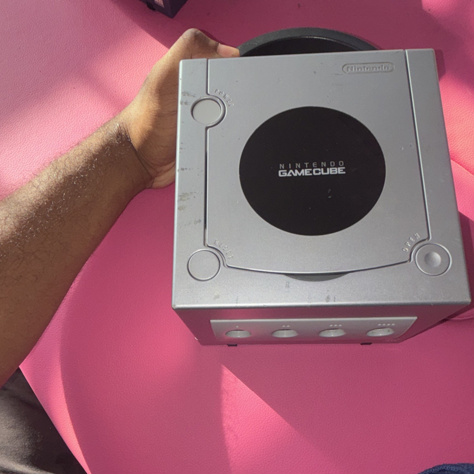 Nintendo GameCube Console Silver NTSC-U/C DOL-001 ATI Graphics 2001