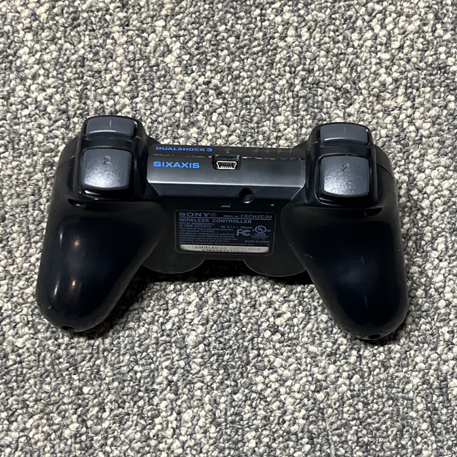 Sony Playstation 3 Console Black PS3 Controller CECH-4001C